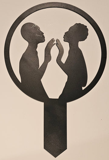 Touch #4 Metal Garden Stake