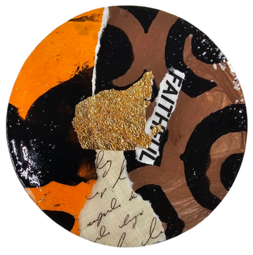 Hand Painted Lapel Pin #26