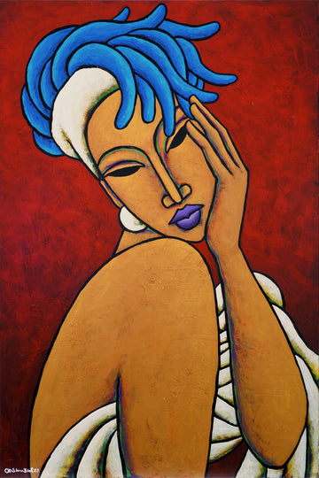 Fine As Wine Giclee on Canvas