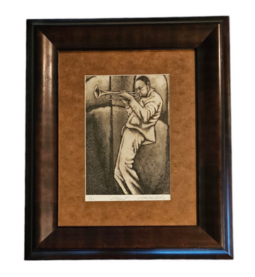 Legend Framed Etching