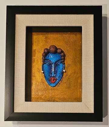 Queen #89 Clay Art Framed Original