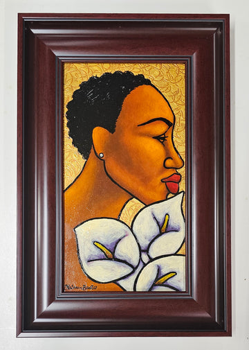 She #130 Framed Original Art