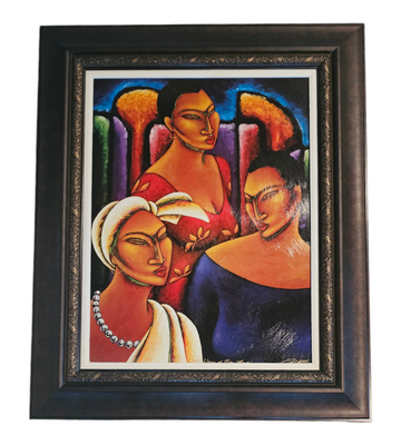 The Women Of Beau Monde | Framed Lithograph