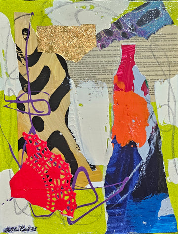 X Factor #811 Acrylic Paint on Canvas Art Original