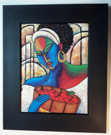Basket Of Apples | Framed Lithograph
