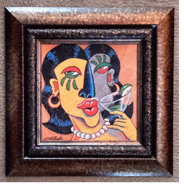 Apple Martini Framed Art - LaShunBeal.com