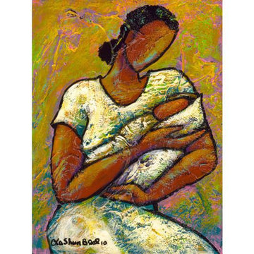 A Mother's Love Giclee on Canvas