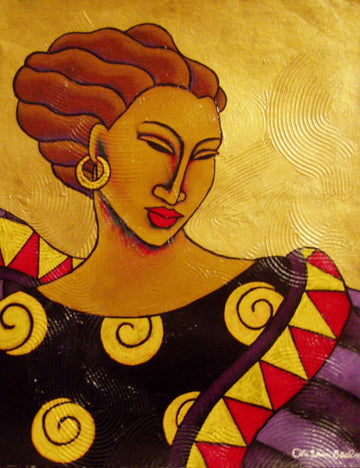 Morgan- Acrylic Paint On Paper Art Original - Lashunbeal.com