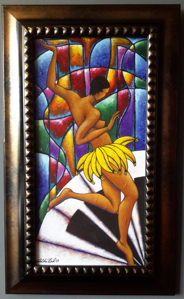 Banana Dancer Framed Art - LaShunBeal.com