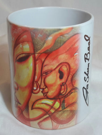 Brown Skin Lily Coffee Mug