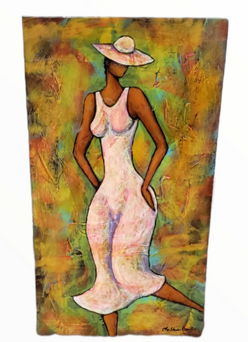 Fancy Free Acrylic Paint on Canvas Art Original