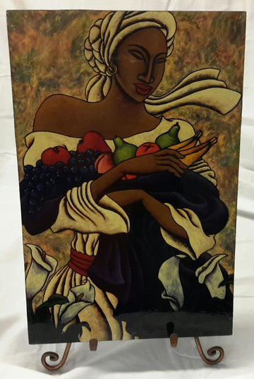 From the Garden Wall Art Plaque - LaShunBeal.com