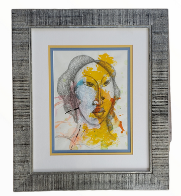 Gwen Original Art Drawing Framed