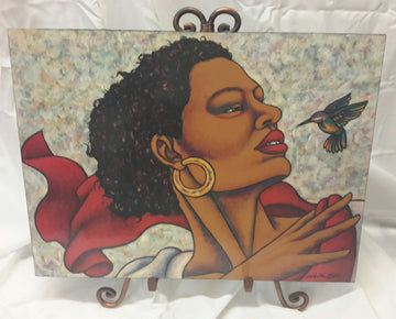 Humming Bird #2 Wall Art Plaque - LaShunBeal.com