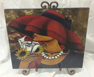 Lady Of Distinction Wall Art Plaque - Lashunbeal.com