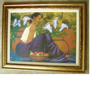 Moment to Myself Framed Art Print - Lashunbeal.com