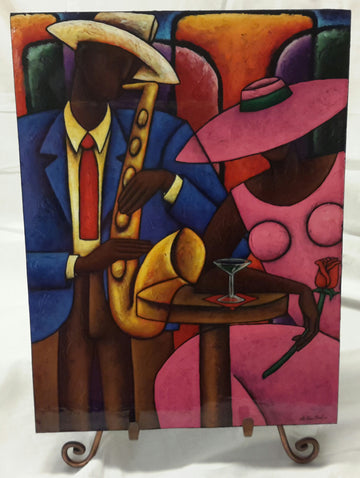 Martini Sax Wall Art Plaque - Lashunbeal.com