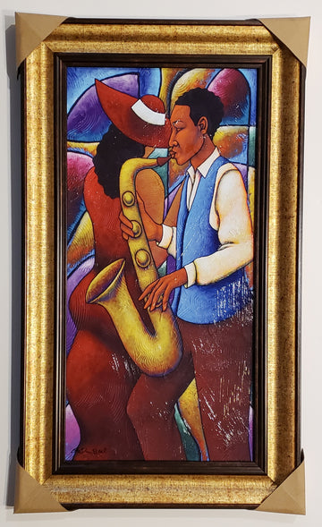 Midnight Sax | Framed Lithograph