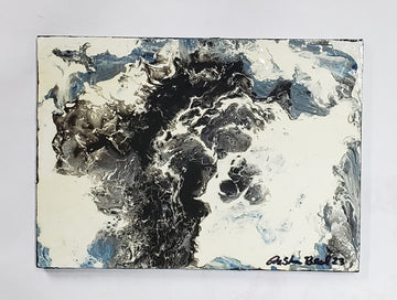 Odyssey #4 Acrylic Paint on Wood Art Original
