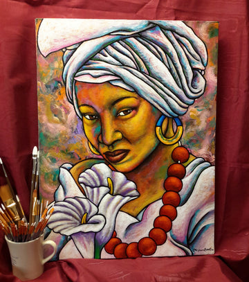 Queen Acrylic Paint On Canvas Art Original - Lashunbeal.com
