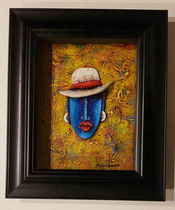 Queen #51 Clay Art Framed Original