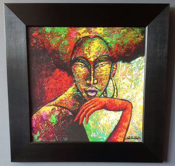 Red Glove Framed Art - Lashunbeal.com