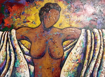 The Diva #3 Acrylic Paint on Canvas Art Original - Lashunbeal.com