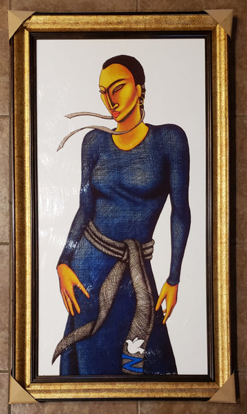 Zeta | Framed Lithograph