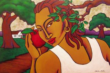 Apple Delight Acrylic Paint on Canvas Art Original