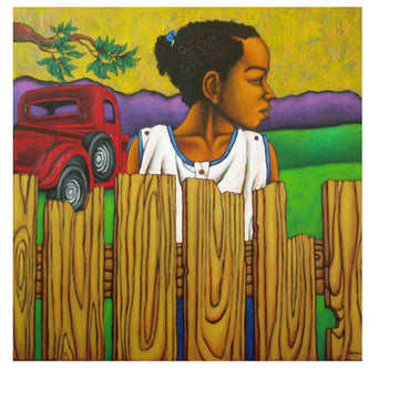 Looking For A Friend #2- Acrylic Paint On Board Art Original - Lashunbeal.com