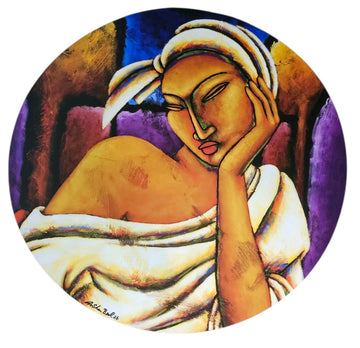 Thoughts In Time Decorative Bamboo Lazy Susan