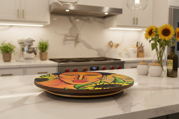 So Beautiful #16 Decorative Bamboo Lazy Susan