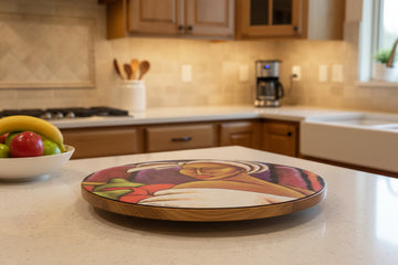 Delight Decorative Bamboo Lazy Susan