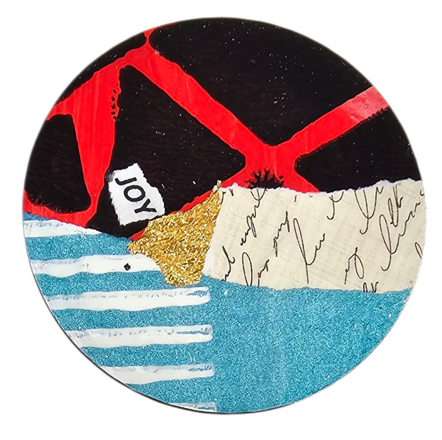 Hand Painted Lapel Pin #13