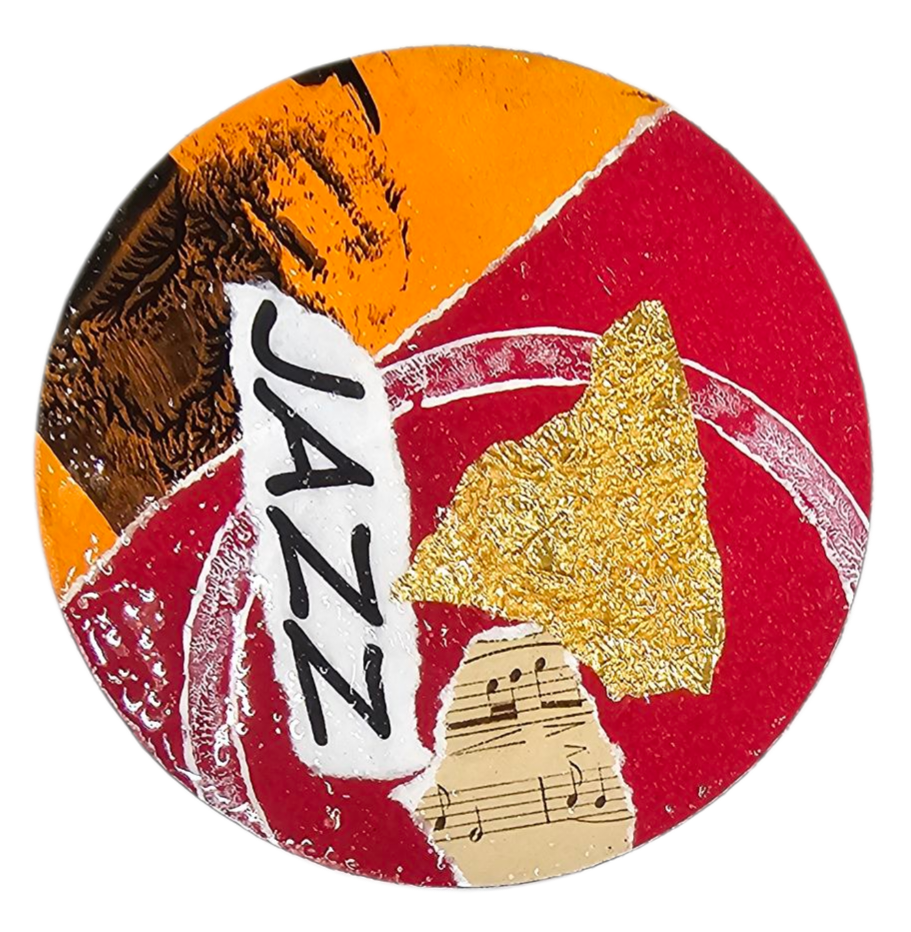 Hand Painted Lapel Pin #14