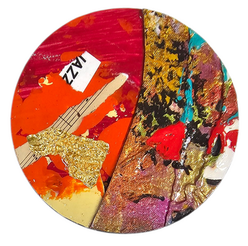 Hand Painted Lapel Pin #16