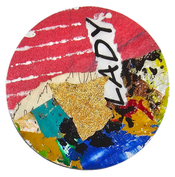Hand Painted Lapel Pin #17