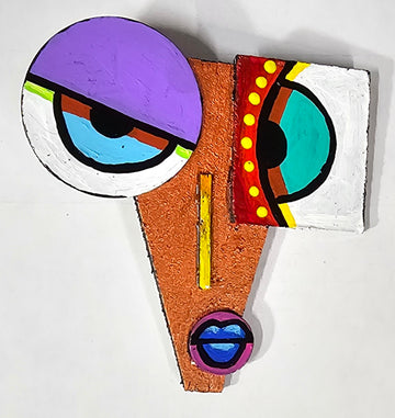 Hand Painted Lapel Pin #12