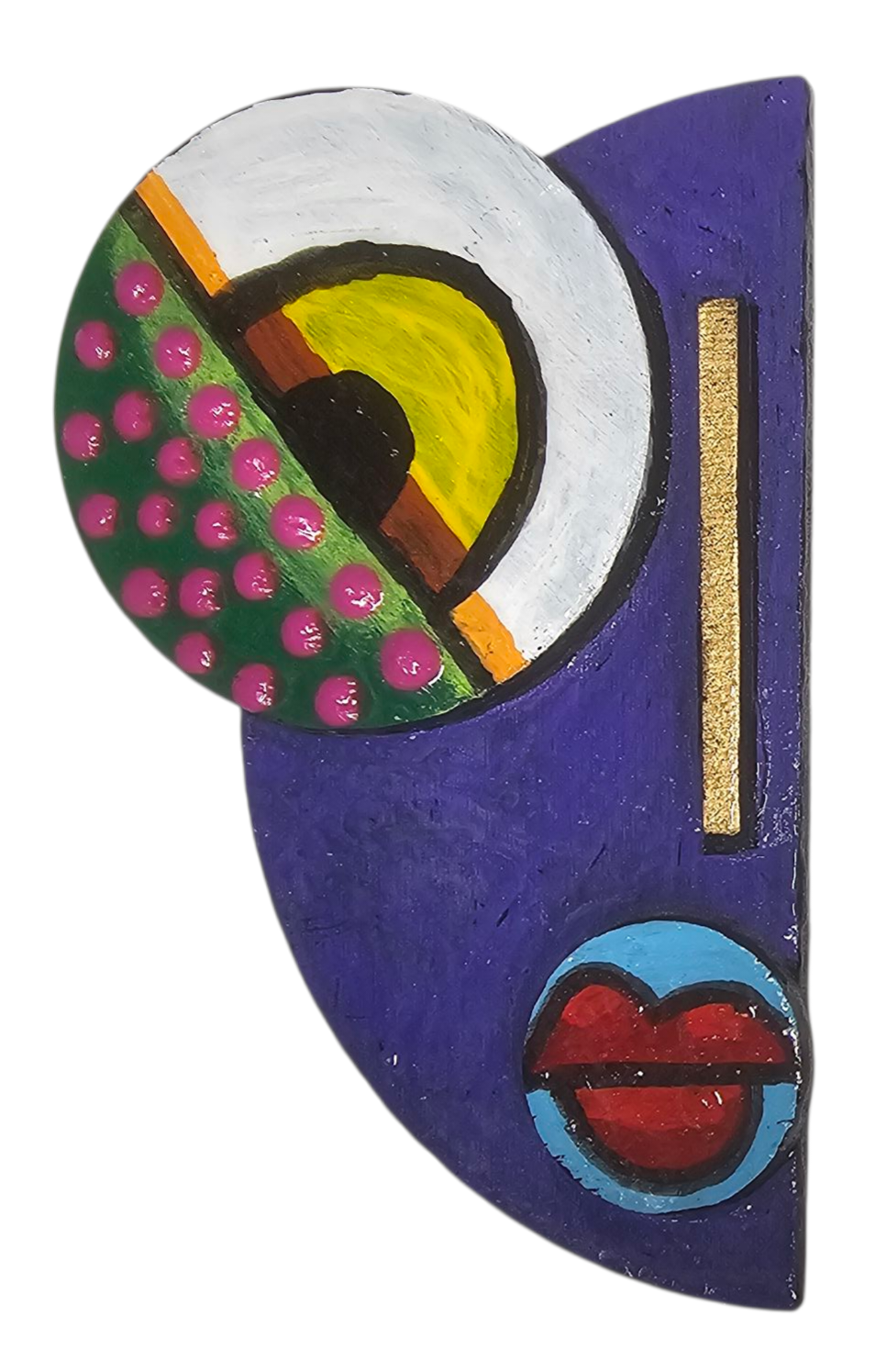 Hand Painted Lapel Pin #2