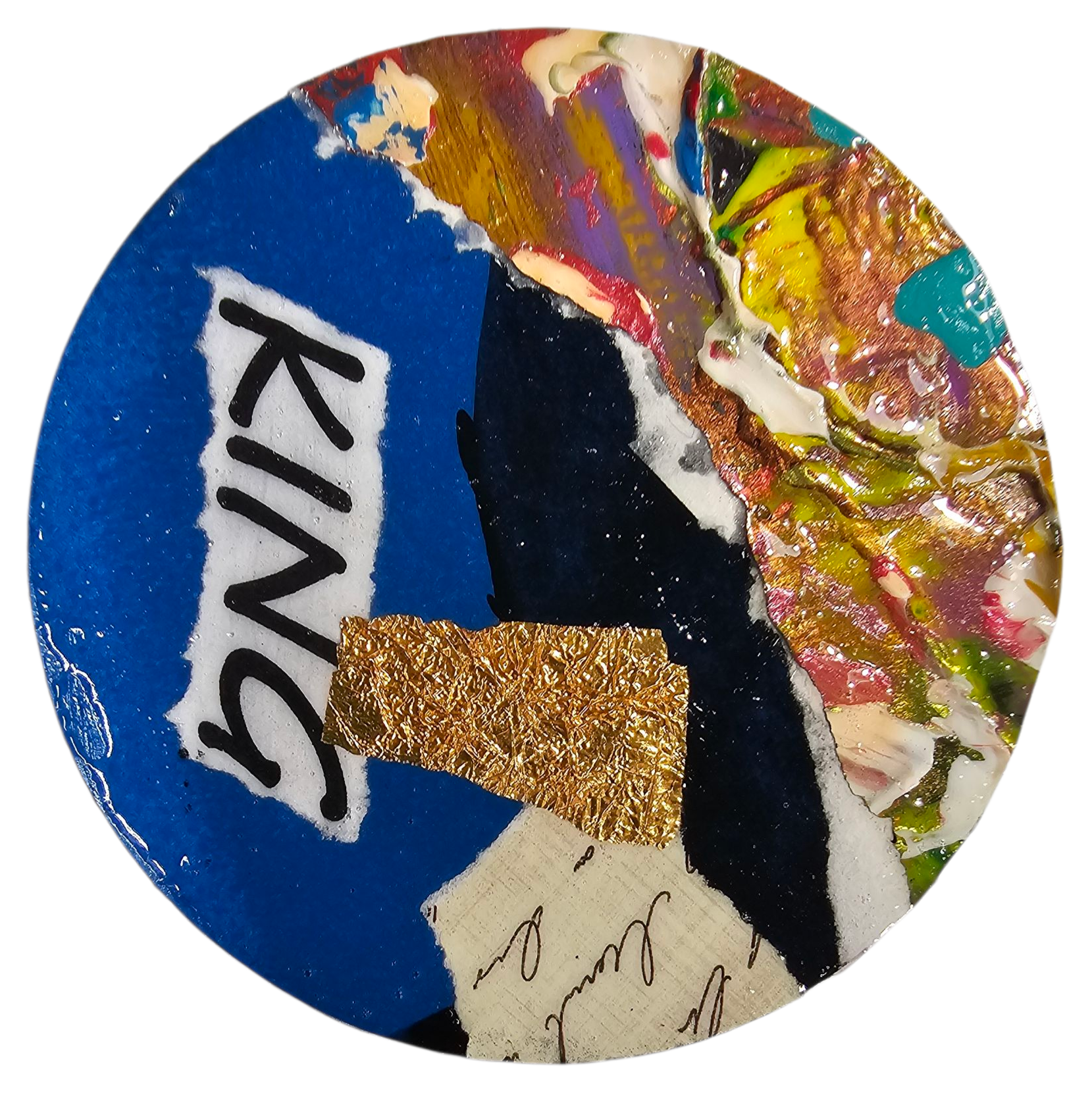 Hand Painted Lapel Pin #22