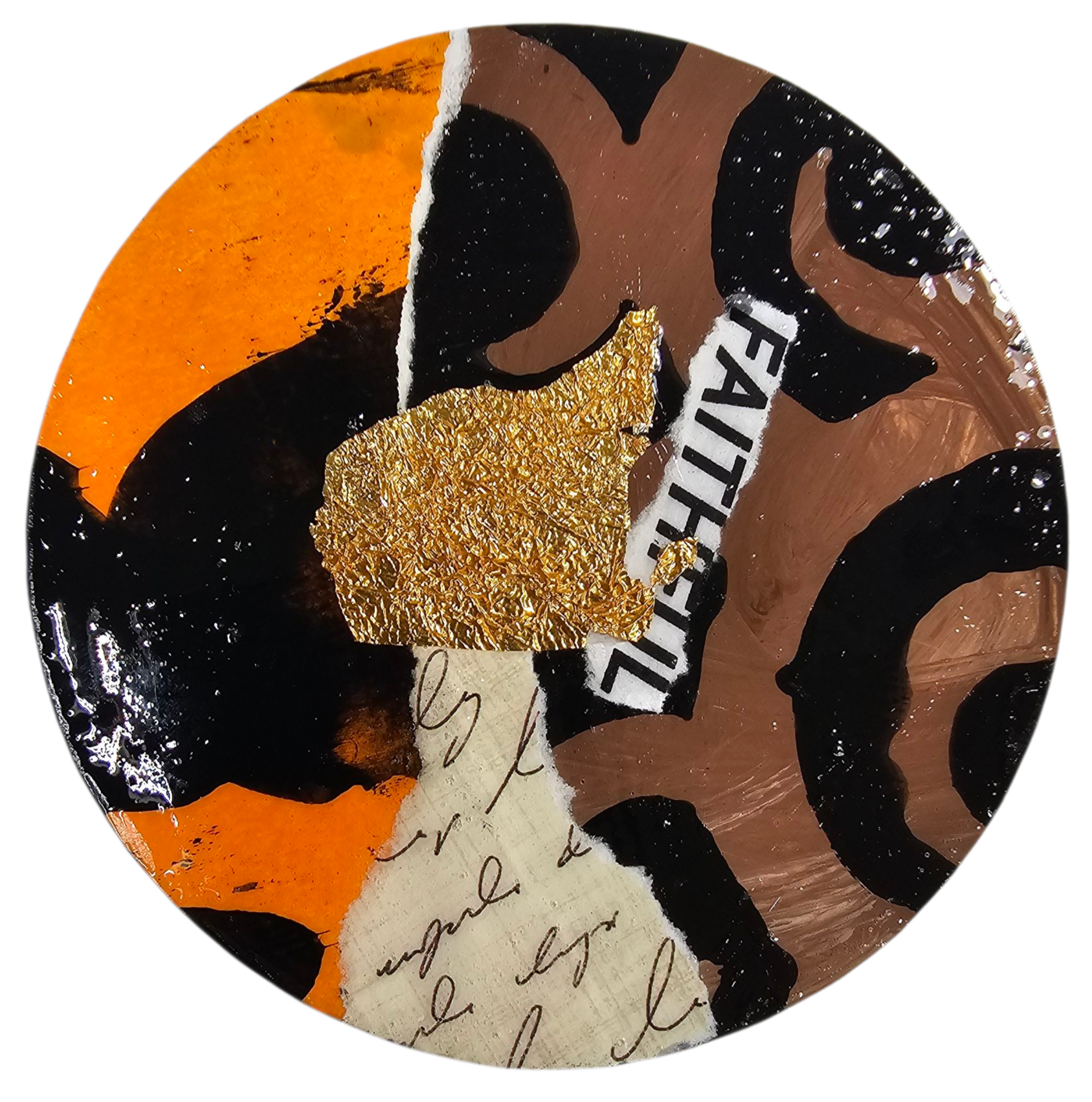 Hand Painted Lapel Pin #26