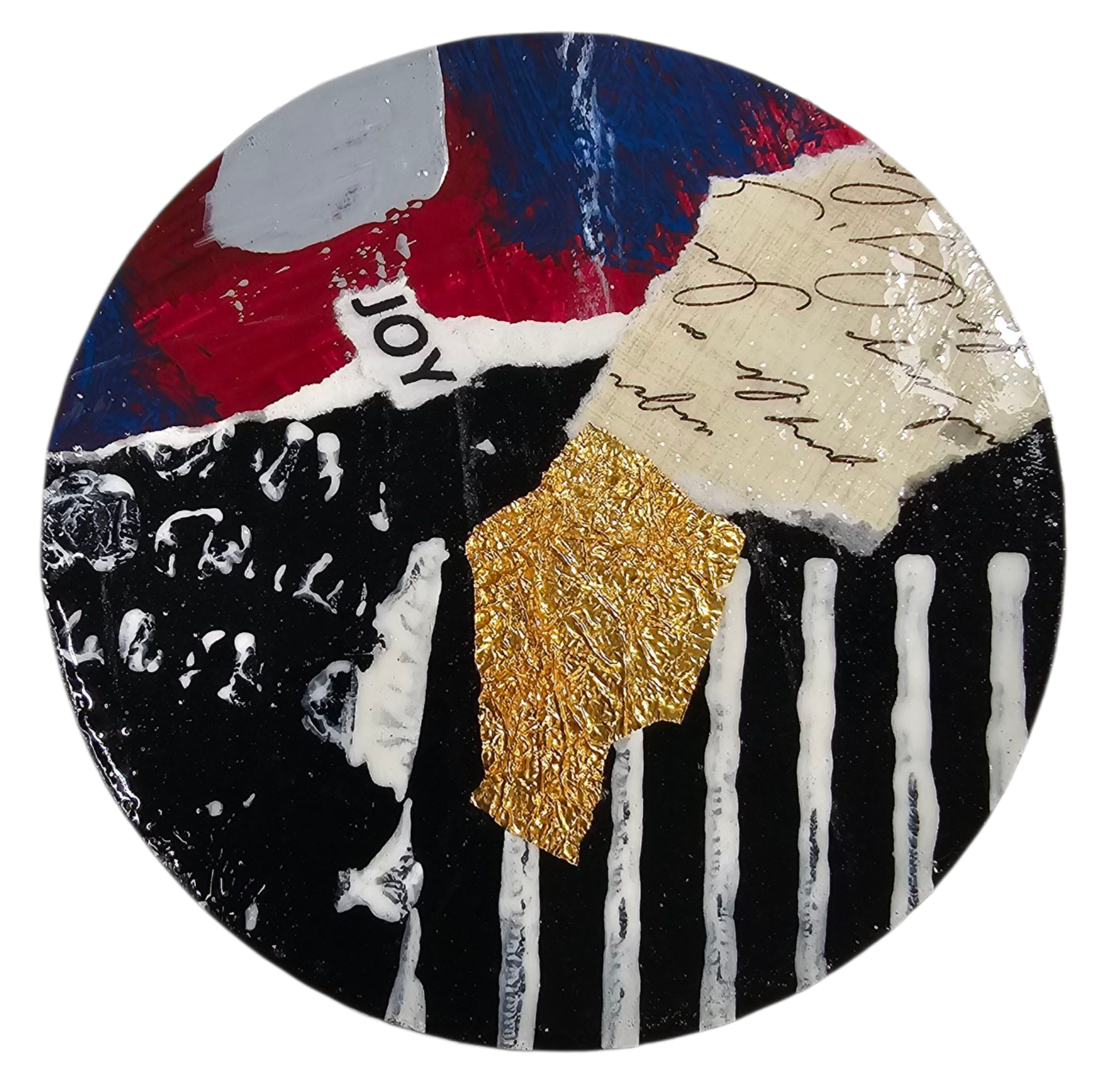 Hand Painted Lapel Pin #28