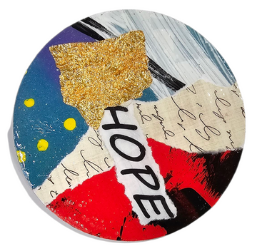 Hand Painted Lapel Pin #32