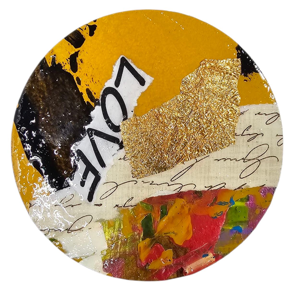 Hand Painted Lapel Pin #34