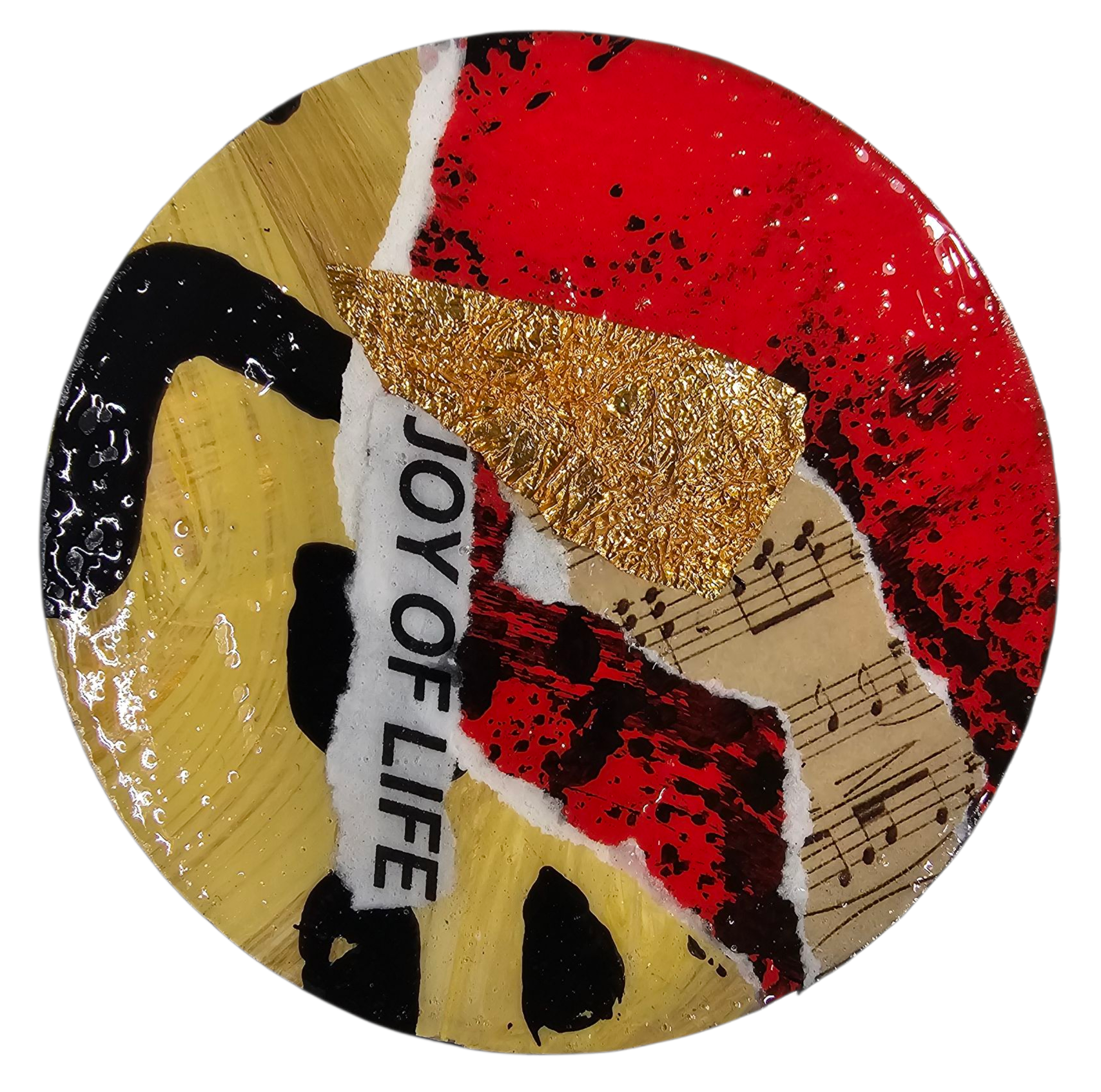 Hand Painted Lapel Pin #39