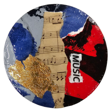 Hand Painted Lapel Pin #40