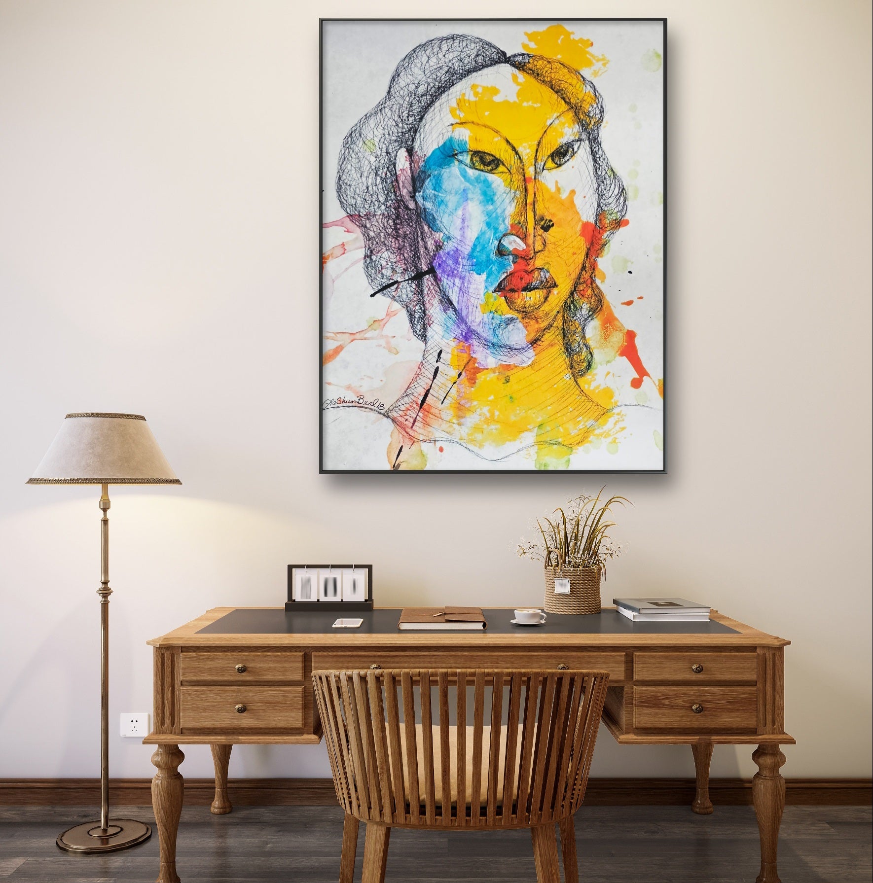 Gwen | Lithograph Print