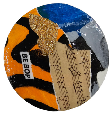 Hand Painted Lapel Pin #43