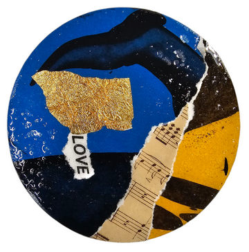 Hand Painted Lapel Pin #44