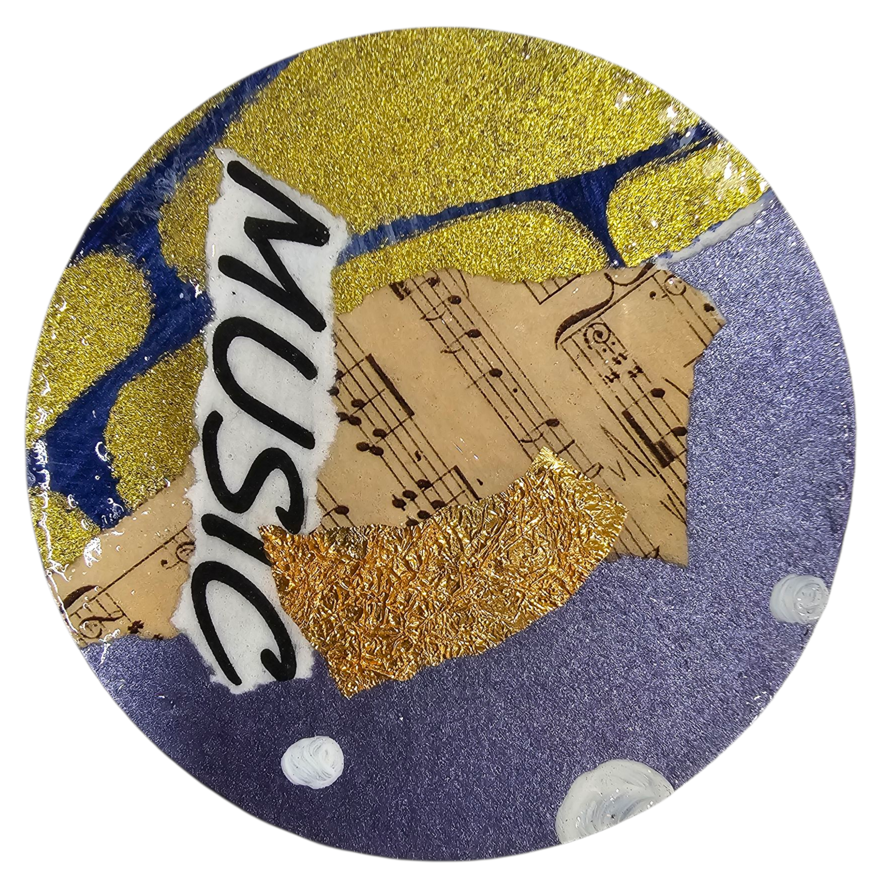 Hand Painted Lapel Pin #47